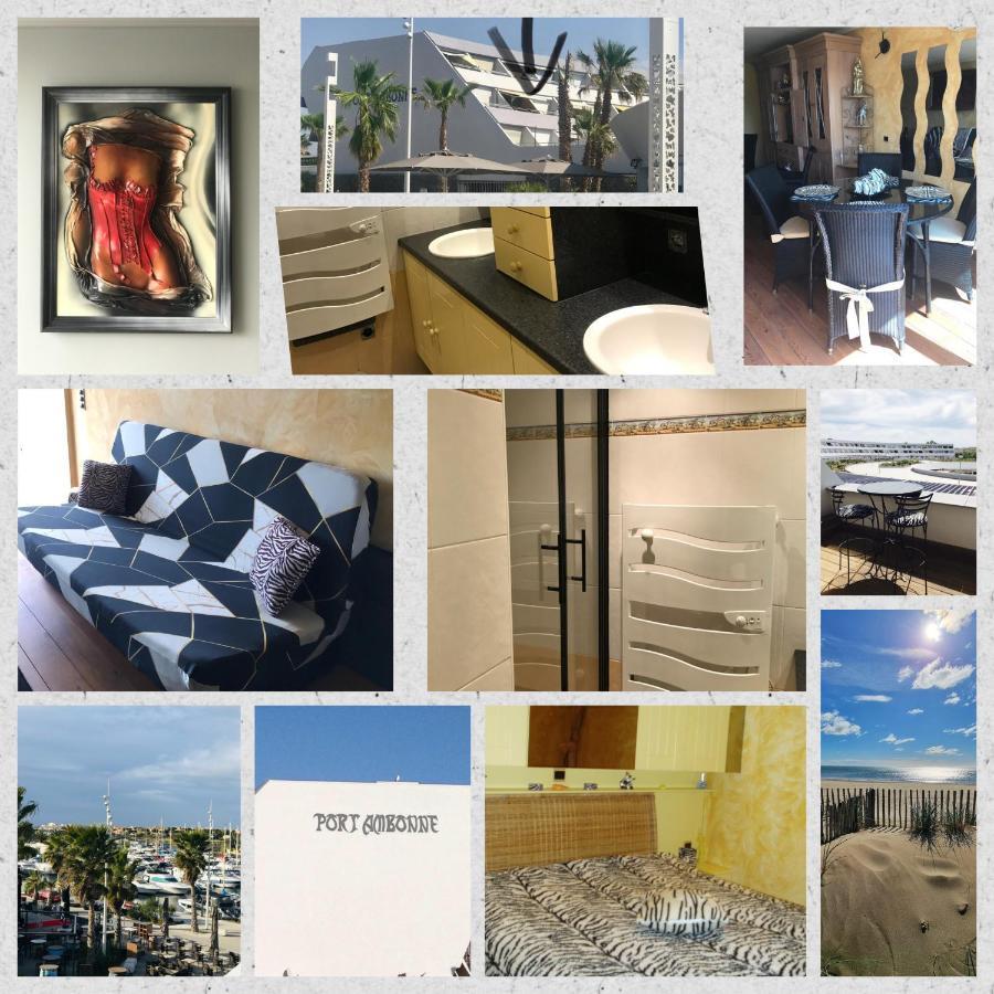 Luxe Appartement Village Naturiste Zebra 阿格德 外观 照片